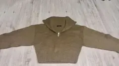 新品EMODA ハーフジップ ニット