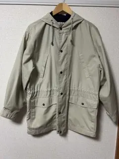 Authentication UPRIGHT フード付き マウンテンパーカー