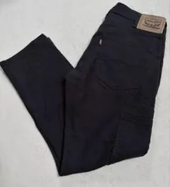 Levi's 511 スリムフィットパンツ W33 L32 チノ ネイビー
