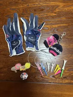 Callawayゴルフグローブと小物セット