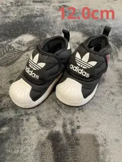 adidas ブラックブーツ　12.0cm