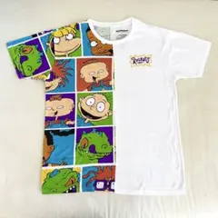 ニコロデオン『ラグラッツ』スプリットパネル キャラクターグラフィック Tシャツ