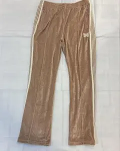 Needles ベロア トラックパンツ 브라운