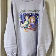 アベイル　ラプンツェル　裏起毛トレーナー　3L ラベンダー