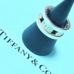 【美品】15.5〜16号 Tiffanyティファニー 1837エレメントリングのサムネイル