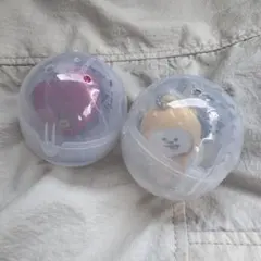 BT21 フォトフレームマスコット TATA CHIMMY カプセルトイ