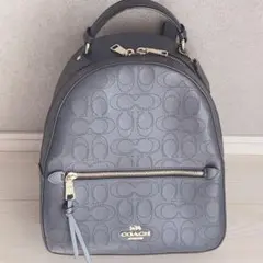 【美品】COACH パンチングシグネチャー バックパック