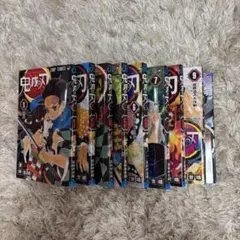 鬼滅の刃　漫画　1から10巻(2巻なし)