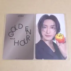 ATEEZ ソンファ　GOLDEN HOUR 2 ユニバ 特典 トレカ ザクロ