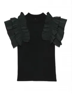 BORDERS at BALCONY フリル袖 カットソートップス Tシャツ38 - メルカリ