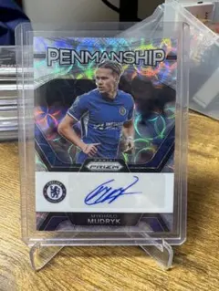 ミハイロ・ムドリク ウクライナ代表 パニーニ プリズム 直筆サイン