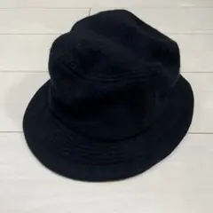 ウールハット 黒　57.5㎝　ANNA & CRISTINA COSTI