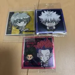 HUNTER×HUNTER シールウエハース クラピカ・ヒソカ・キルア・ゴン