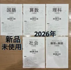 新品 志望校判定 アタックテストセット 解答 全教科 第2回 小6年 2025年 2025年 受験 志望校判定 アタックテスト 国算理社解答 小4 6回 語学・辞書・学習参考書
