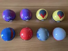 ポケモンゲットコレクションズ モンスターボール等 8個セット