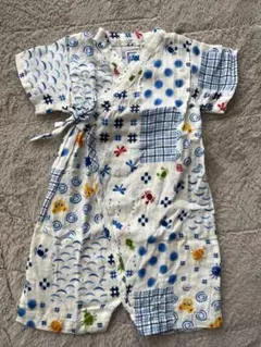 【3月末まで1000円offセール実施中!】ベビー甚兵衛　ミキハウス70