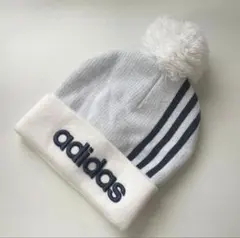 adidas ポンポン付きニット帽 OSFX
