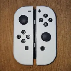 外装新品 有機EL白仕様 動確認整備済 Switch joy-con ジョイコン