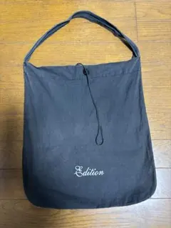 Edition 黒 エコバッグ