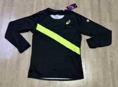 TRACK ELITEロングスリーブトップ XL ブラック×フラッシュイエロー