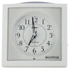 CASIO 置時計 電波時計 ホワイト　TQT-251NJ-7BJF