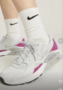 値下げ！NIKE エアマックス　エクシー★一度試し履きのみ！美品　ピンク　グレー