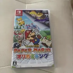 任天堂Switch スーパーマリオ　PEPER MARIO オリガミキング