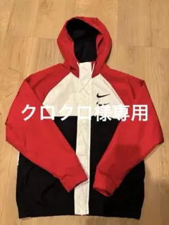 【クロクロ様専用】Nike SWOOSH ナイロンジャケット 赤/白/黒
