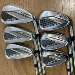 テーラーメイド stealth ステルス アイアンセット 6I〜AW 6本のサムネイル