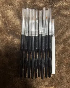 ネイルブラシ 10本セット ネイルツールセットのサムネイル