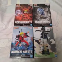 NARUTO ナルト Memorable Saga フィギュア 4点セット