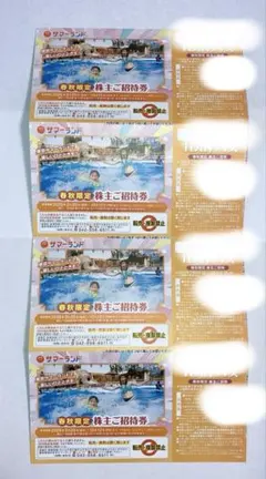 東京サマーランド 春秋1Dayパス招待券 - メルカリ