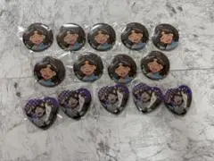 忍たま乱太郎 みんなで下町散策の段 竹谷八左ヱ門 缶バッジ他