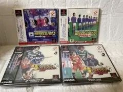 psワールドサッカーウイニングイレブン3ファイナルその他 全て帯付きまとめ売り