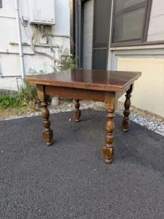 オールドパイン製ダイニングテーブル 引き出し付き ナチュラル
