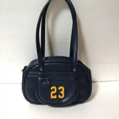 ブランディ メルビル♡Brandy Melville♡ミニハンドバッグ♡ネイビー