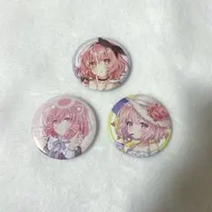 nqrse 缶バッジ 缶バ 猫耳 麦わら帽子 XYZ 夏 まとめ売り