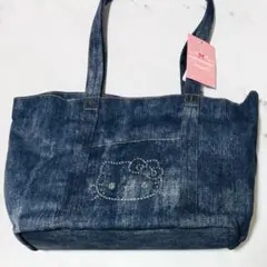 キティHello Kitty デニム トートバッグ sanrio