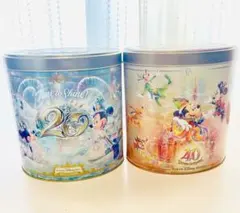 ディズニー ドリームゴーラウンド お菓子 空き缶 ディズニーシー 20周年 缶