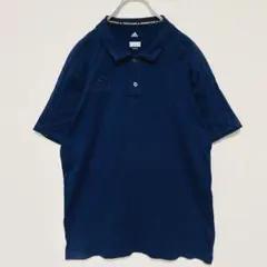 スポーティ✨爽やか◎ adidas アディダス L ポロシャツ 【1108】