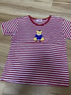 ひ*ろ様 ミキハウスレトロTシャツ110