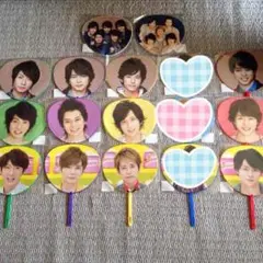 【送料込】嵐 ミニうちわ 3本〜