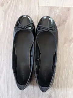 UNIQLO SHOES バレエシューズ ブラックのサムネイル