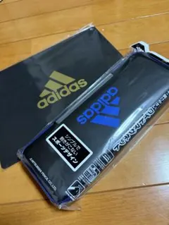 adidas アディダス 筆箱 ペンケース ブラック ブルーのサムネイル