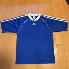 adidas ストライプTシャツ