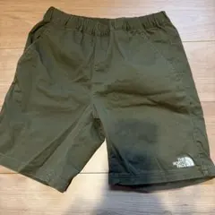 美品　The north face パンツ　ハーフパンツ　カーキ　150