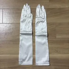 ウェディンググローブ ロング丈 40cm Cherie オフホワイト