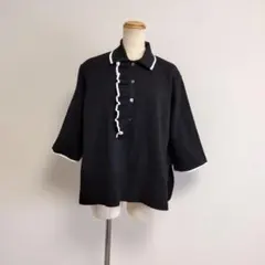 UNITED ARROWSミニマル フリル ショートスリーブニット | Mercari