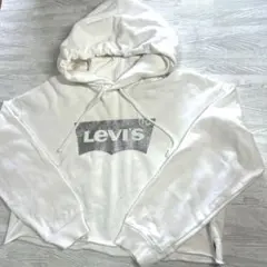 Levi's グリッター ロゴ クロップドパーカーのサムネイル