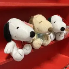 スヌーピー　ぬいぐるみ　ストラップ　レトロ